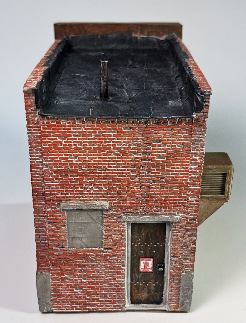 O/On30 1:48 Scale A-1 Cleaners for diorama, model railroading, kit building image 5