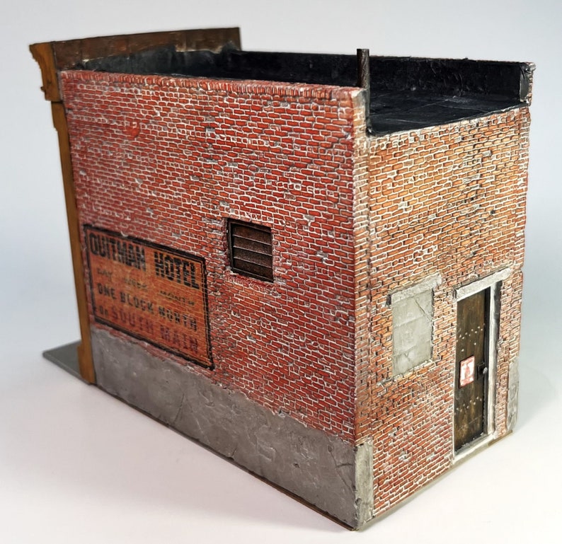 O/On30 1:48 Scale A-1 Cleaners for diorama, model railroading, kit building image 6