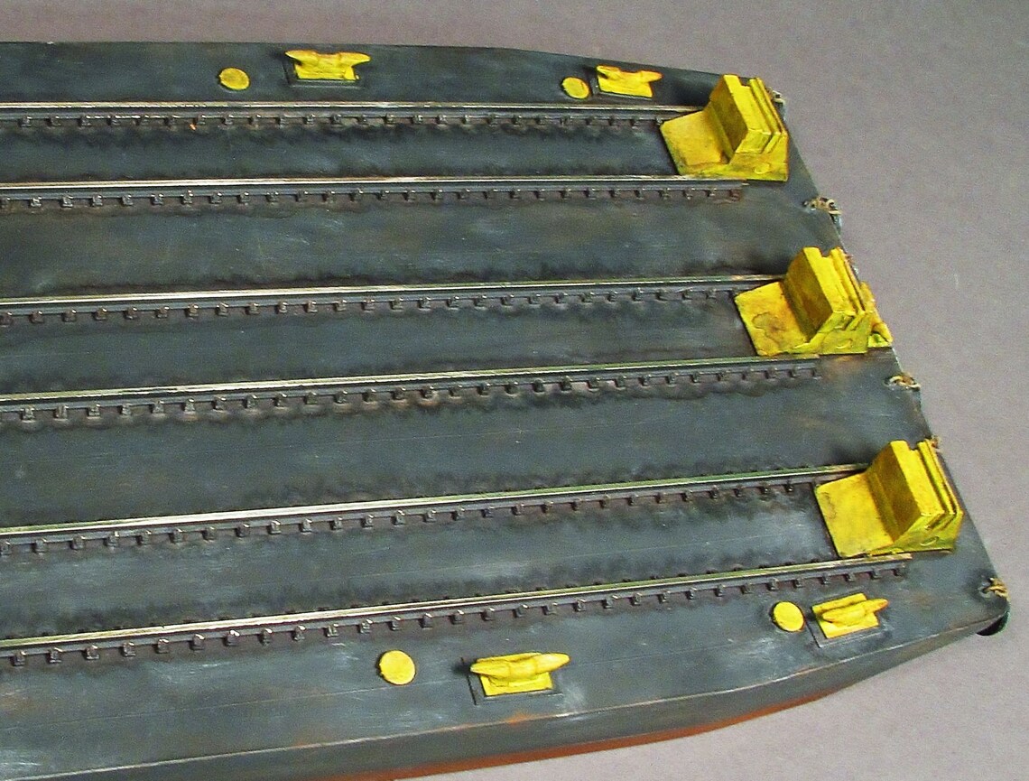 HO 187 Scale 169 3 Track Carfloat Kit Waterline Hull for Etsy