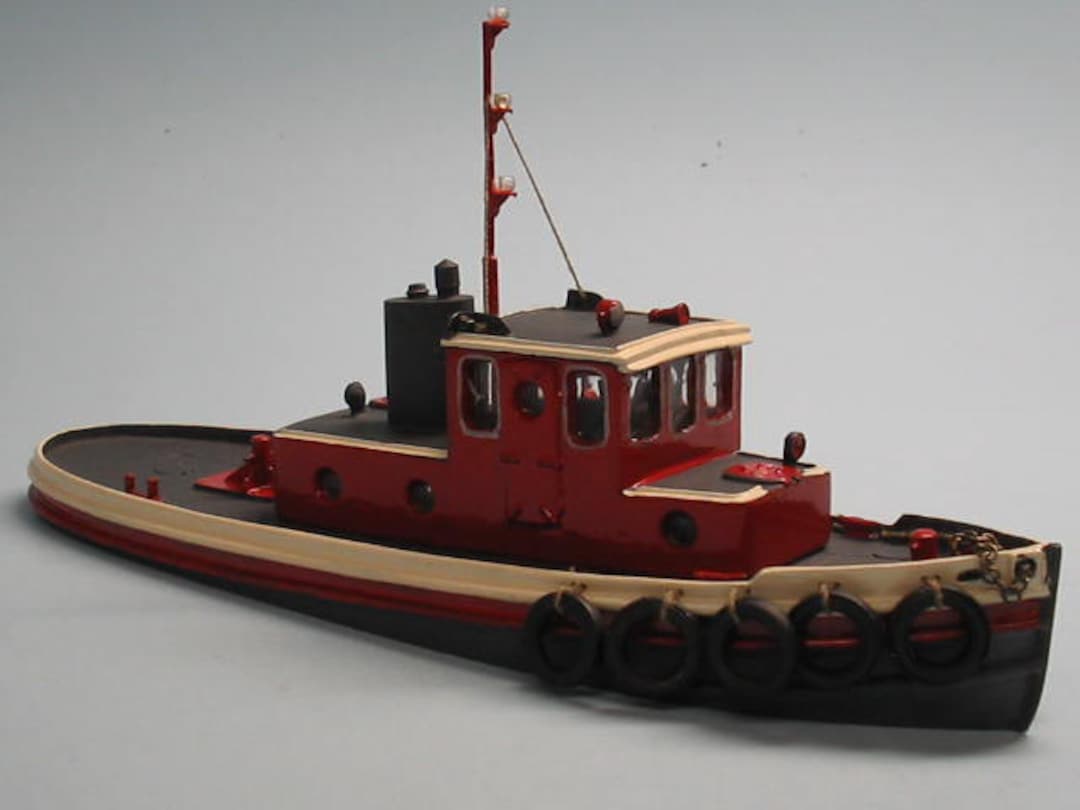 HO 1:87 Scale 56’ Fishing Boat Kit, Waterline Hull