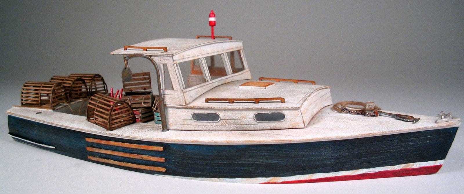 O/on30 1:48 Scale 34' Lobster Boat Kit for Diorama, Model