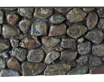 Large Stone Seawall Set for Diorama and Scenery