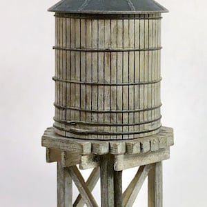 Wooden Roof Top Water Tank Kit for Diorama, Model Railroading - Etsy