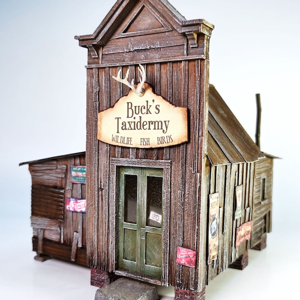 O Scale Building Fronts - Etsy