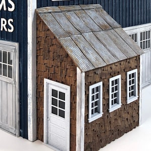 O/On30 1:48 Scale Poseidon Canning Company The Office Addition for diorama, model railroading