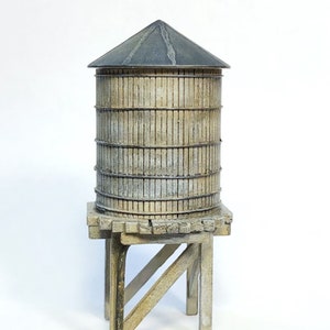 Wooden Roof Top Water Tank Kit for Diorama, Model Railroading - Etsy