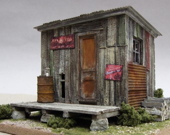 O/On30 1:48 Scale Ned's Shed