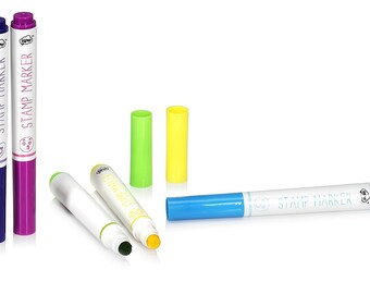 Emoticon Stamp Markers,Stamp Marker Pens