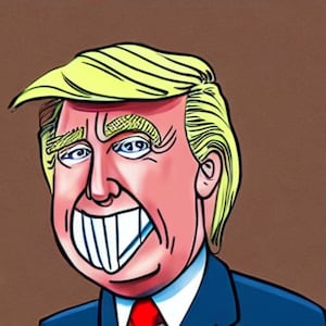 Trump Cartoon Series - Keep Smiling 2024 is coming soon...