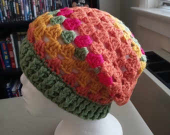 Crochet winter hat