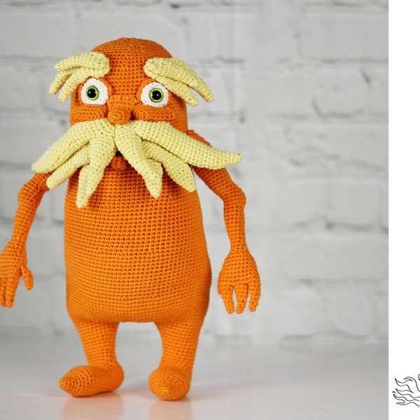 The LORAX CROCHET PATTERN Digital Download Only