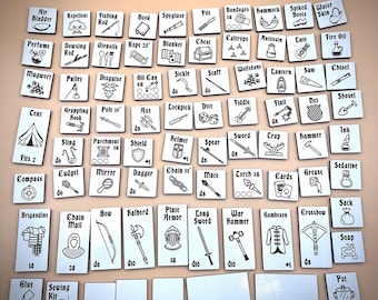 Cairn 2nd Edition | Dry Erasable Inventory Tile Set (Core Set)