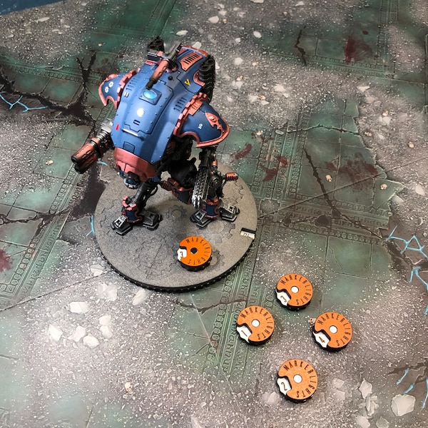 WH40K Tau Markerlight Dial Set