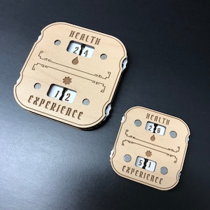 Gloomhaven/Frosthaven Health/Experience Tracker Dial