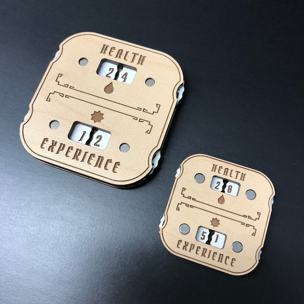 Gloomhaven/Frosthaven Health/Experience Tracker Dial