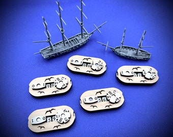 Black Seas Ship Stats Dial Set