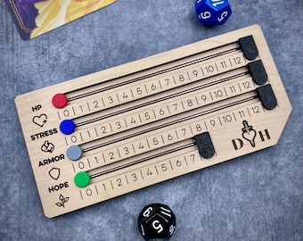 Daggerheart | Magnetic Character Stat Console
