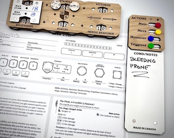Draw Steel TTRPG Character Tracker