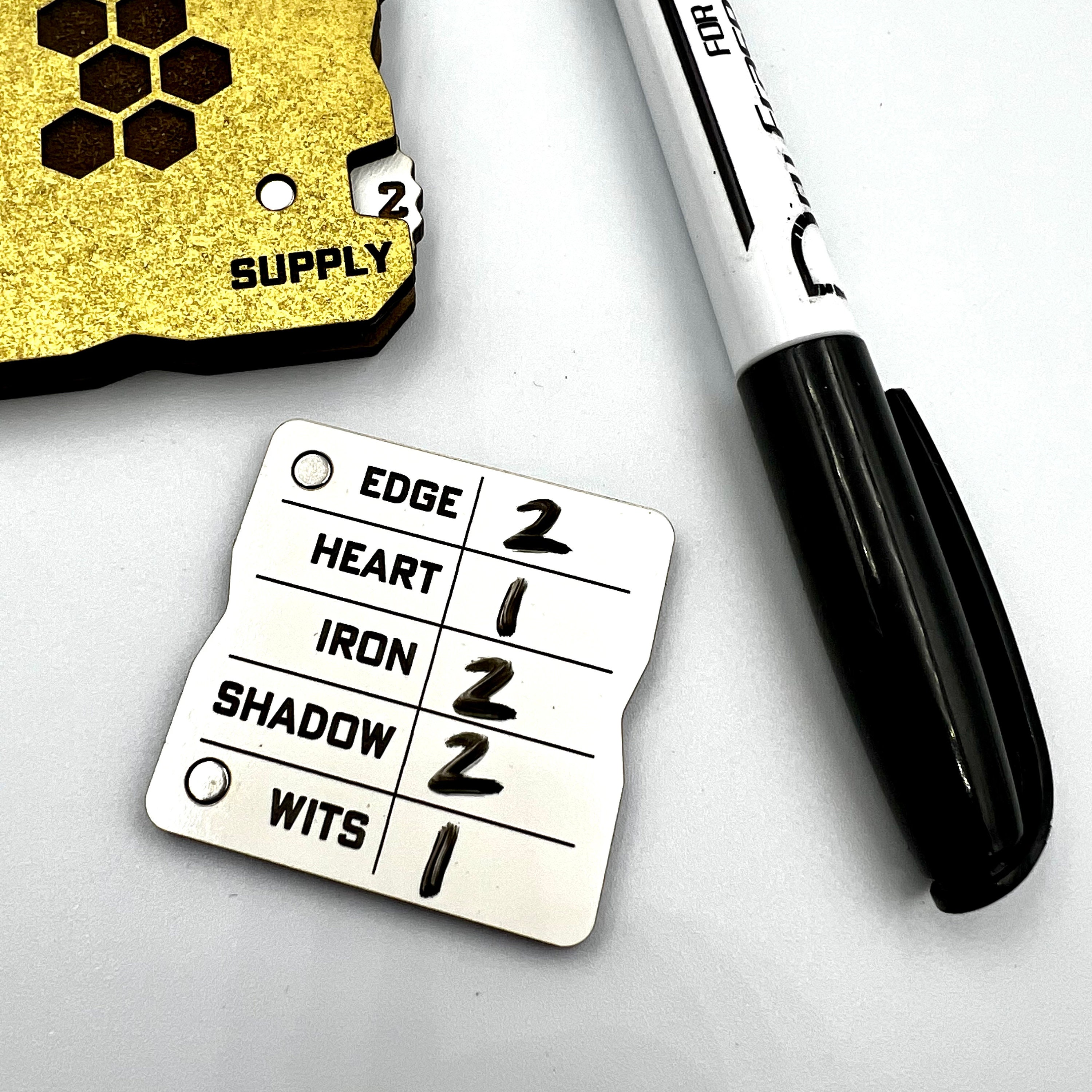 Ironsworn RPG Character Stats Tracker Etsy Canada