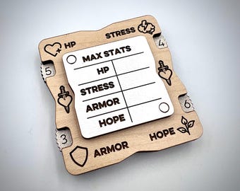 Daggerheart | Character Stats Dial