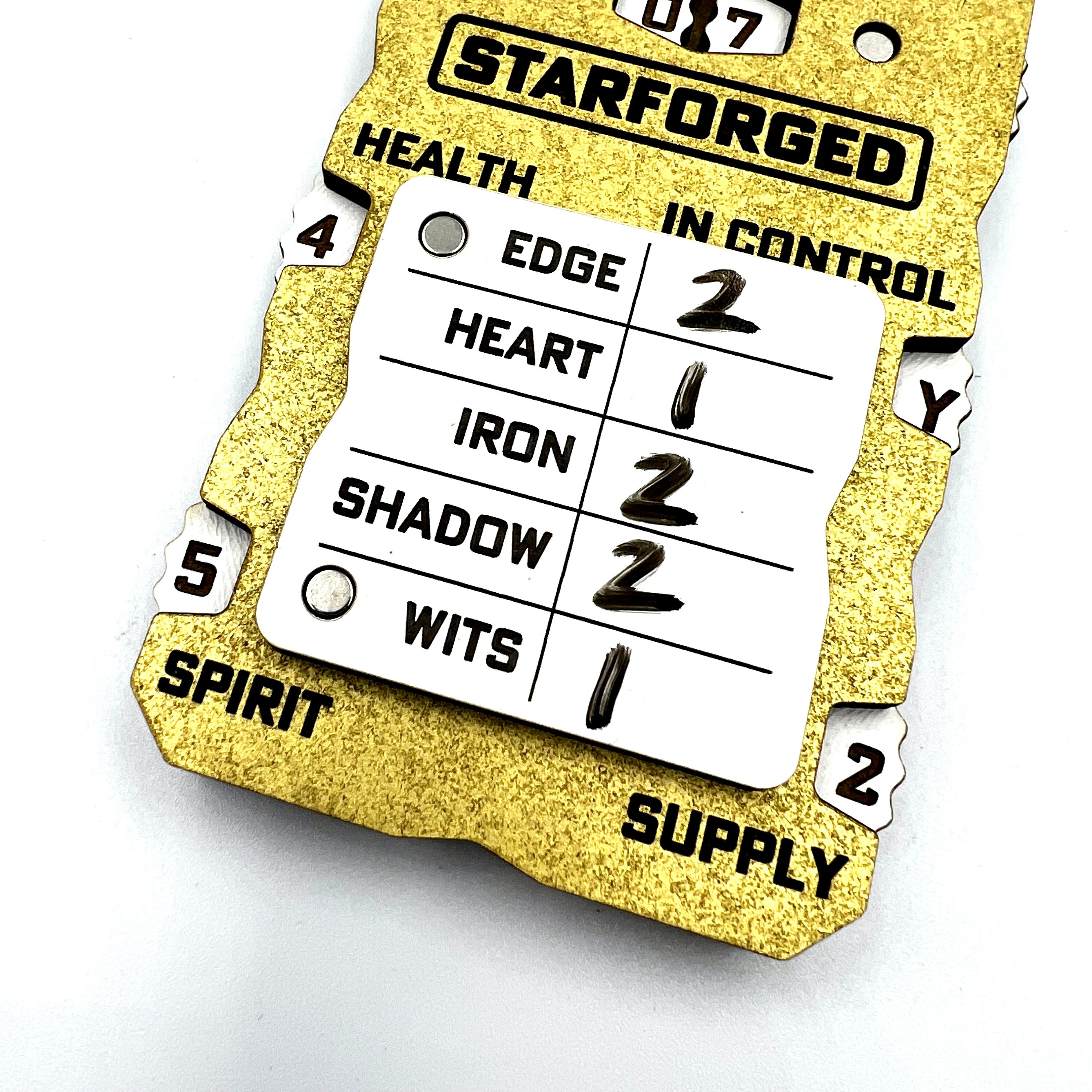 Ironsworn RPG Character Stats Tracker Etsy Canada