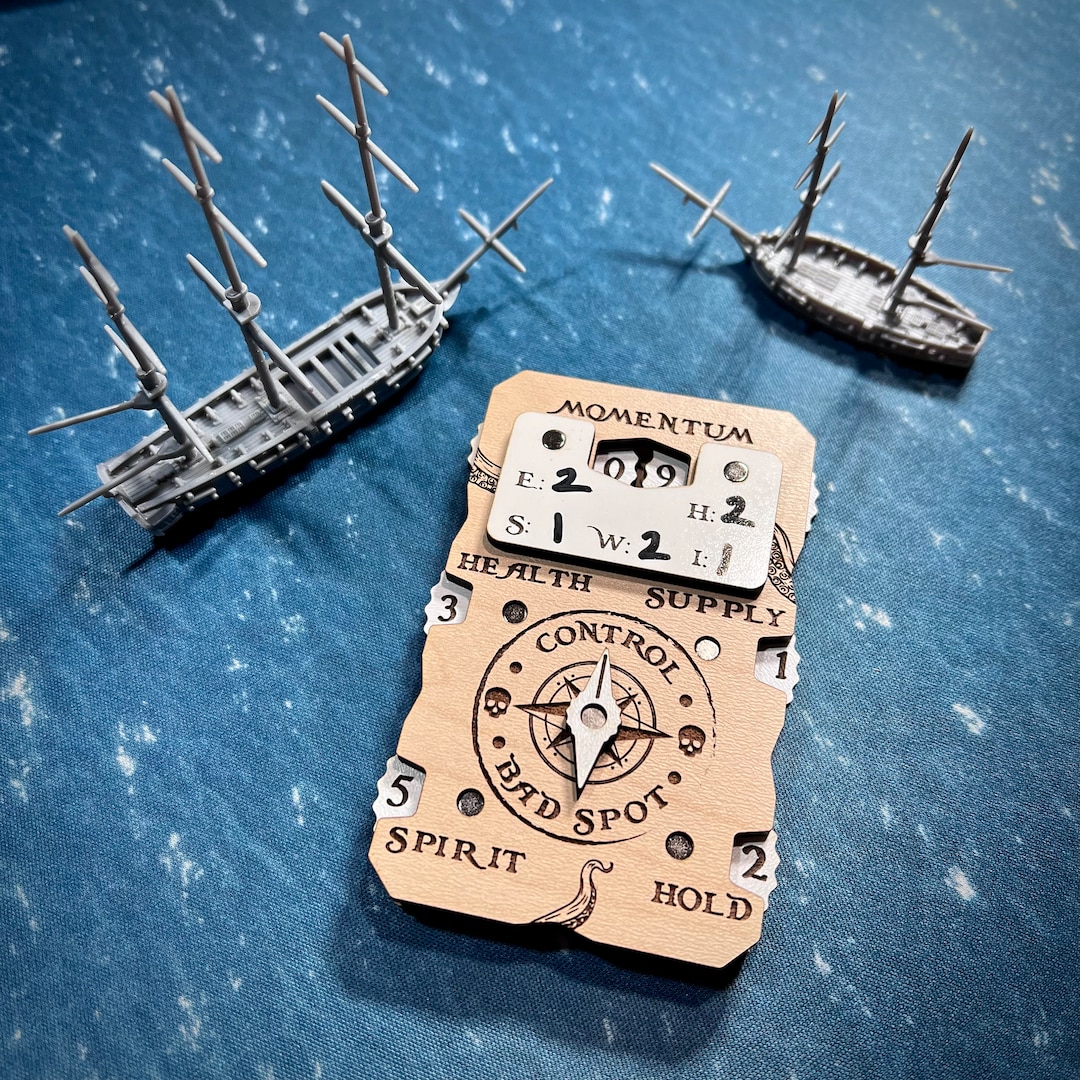 Ironsworn Sundered Isles RPG Character Stats Tracker Etsy