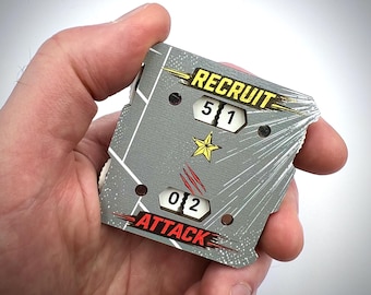 Marvel Legendary Recruit and Attack Tracker – Prism Series Dial Counter – Compatible Card Game Accessory