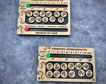 Fantasy Creeping Overgrowth/Season of War Dash/Token Set