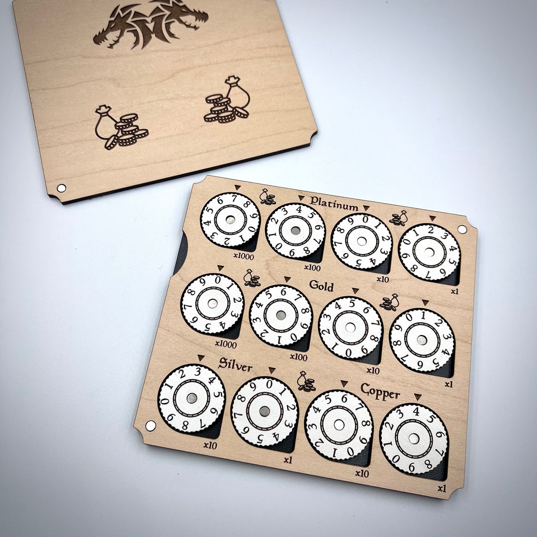 D&amp;D Coin Tray - Etsy