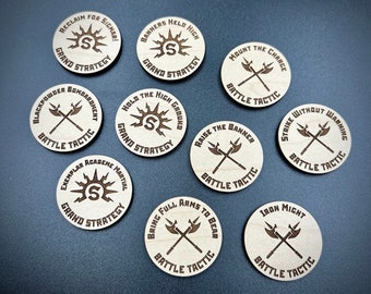 WHAOS 3.0 Cities of Sigmar Strategy/Battle Tactics Tokens