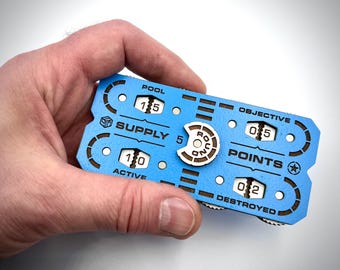 Supply / Points / Round Tracker – Compatible with StarCraft: The Miniatures Game