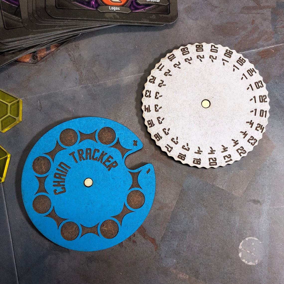 Keyforge Chain Tracker Dial Set | Etsy