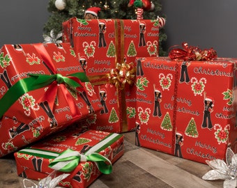 Black Girl Gift Wrap, Black Representation, African American Gift Wrap, Christmas Wrapping Paper, Black Girl Magic, Afrocentric, Black Girl