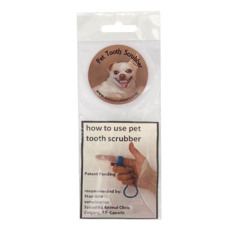 Finger Tooth Scrubber for Dogs Etsy