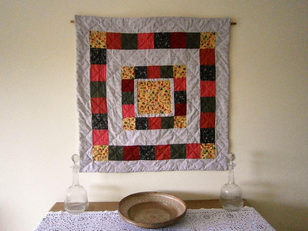 Plaid Patchwork, Tenture,