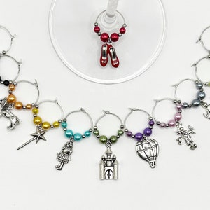 Wizard of Oz Wine Charms (12)