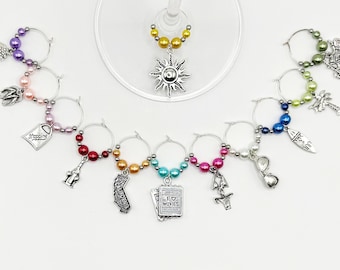 California Wine Charm Set (12)