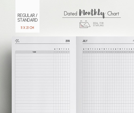 Traveler S Notebook Size Chart