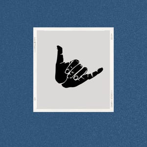 Shaka hand decal | Shaka hand Car decal | Summer decal | Laptop decal | Cup decal | Yeti decal | Water bottle decal | Tumbler decal |