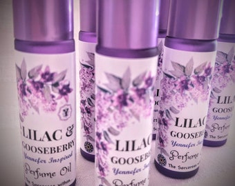 Lilac and Gooseberry Perfume Oil, Inspired by Yennefer of Vengerberg, Witcher, Cosplay, Gaming