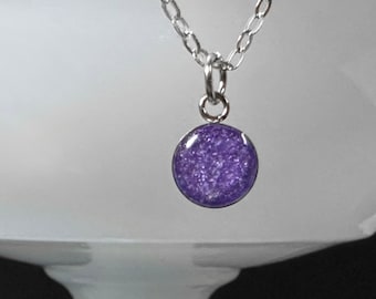 Sterling Silver Cremation Necklace, Sterling Silver Oval Necklace, Memorial Necklace, ash pendant, ash necklace, Cremation Jewelry, Ashes