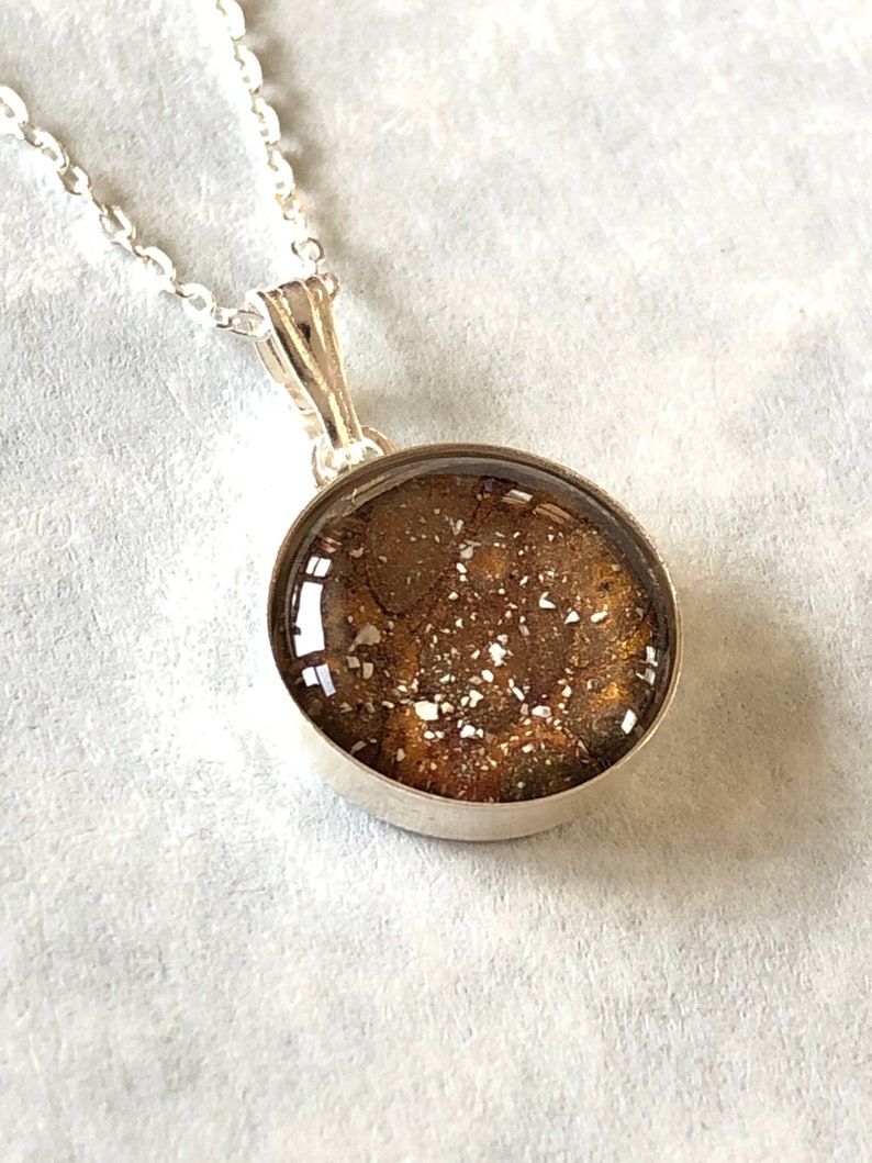 Silver Memorial Necklace Ash Pendant Pet Urn Cremation Jewelry Pet Urn Ashes Memorial Necklace Sterling Silver Setting