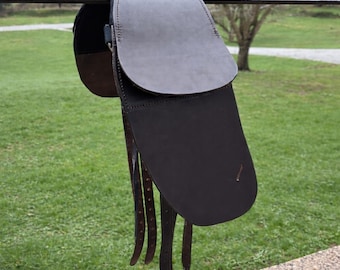 Leather Bareback Saddle, TCS