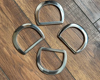 Stainless Steel Heavy Duty Big Dee’s, D Rings, Saddlery D Ring