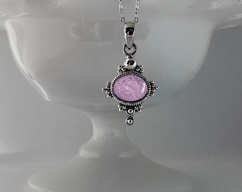 Sterling Silver Cremation Necklace, Sterling Silver Oval Necklace, Memorial Necklace, ash pendant, ash necklace, Cremation Jewelry, Ashes