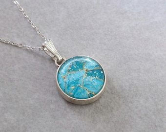 Sterling Silver 12mm Setting, Ashes, Silver Memorial Necklace, Ash Pendant, Pet Urn, Cremation Jewelry, Pet Urn