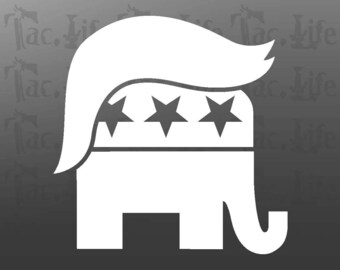 Trump Elephant Svg | Etsy