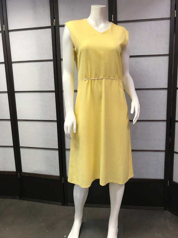 etsy yellow dress