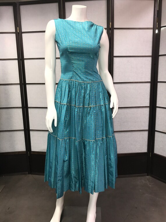 50s Vintage Gay Gibson Beautiful Dress