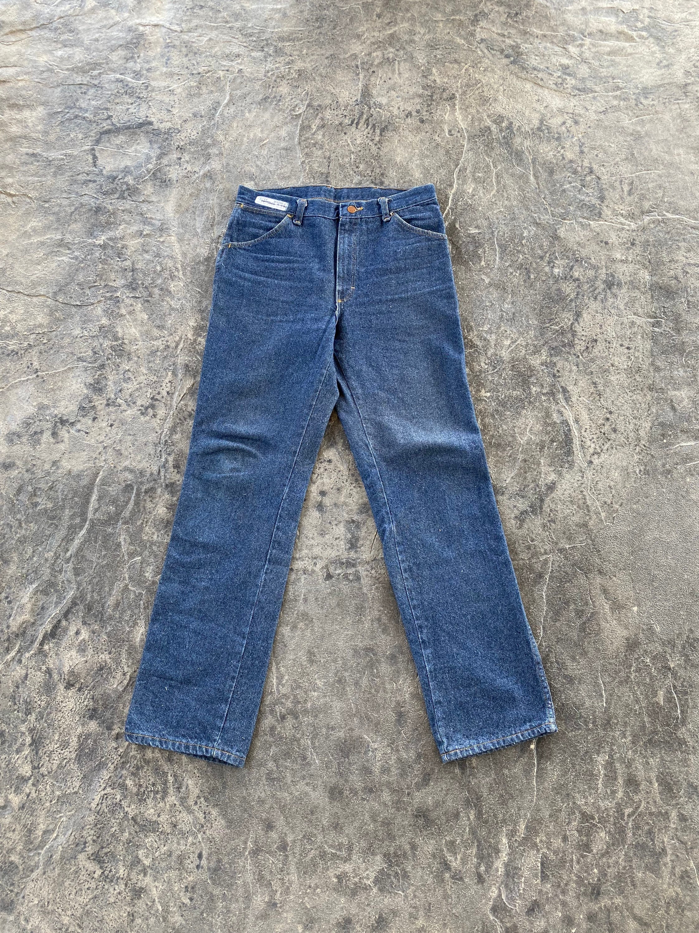 Big Ben Dark Wash Straight Leg Regular Fit Jeans Slubby Blue - Etsy